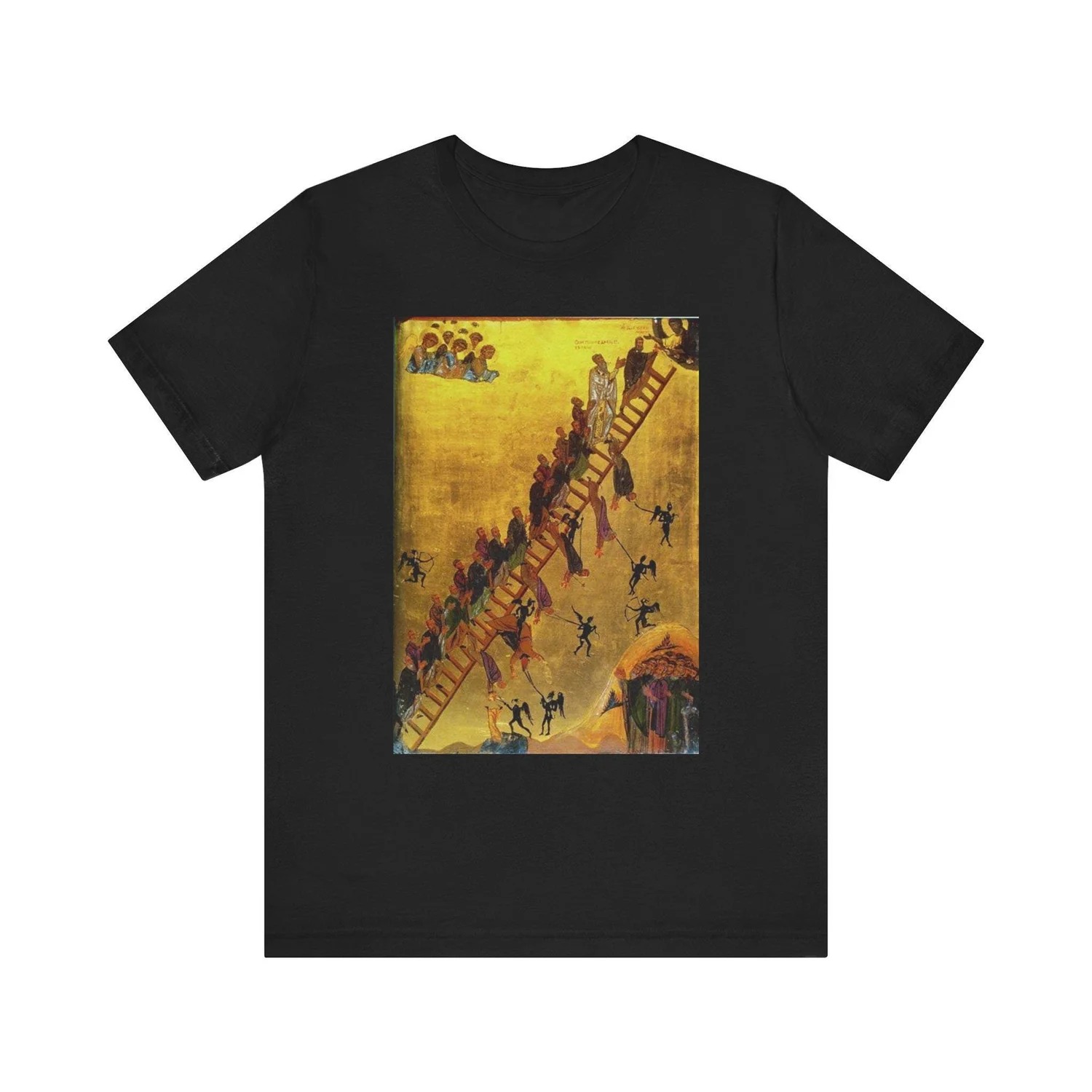 Ladder of Divine Ascent Icon Tee