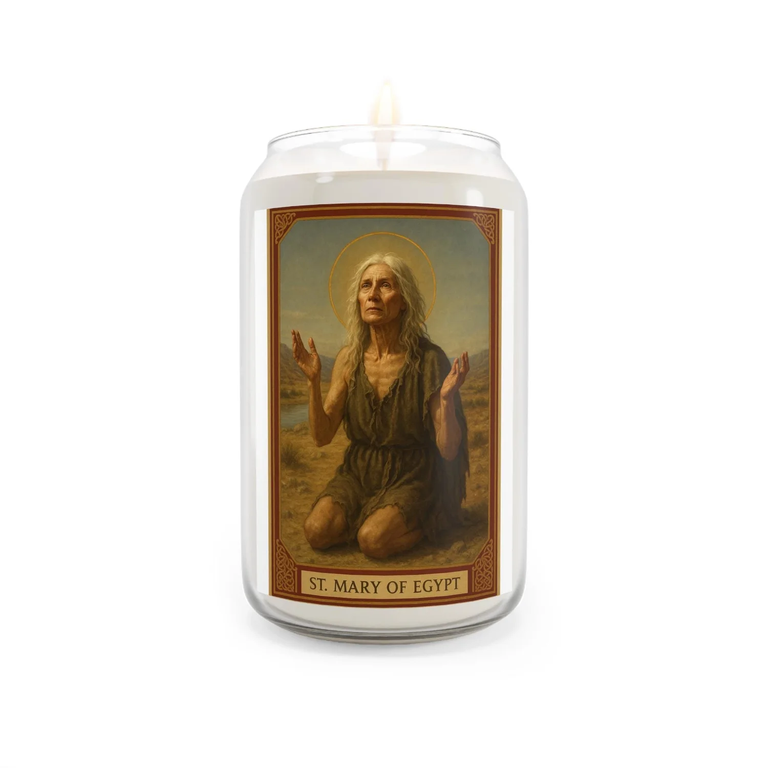 Saint Mary of Egypt Prayer Candle