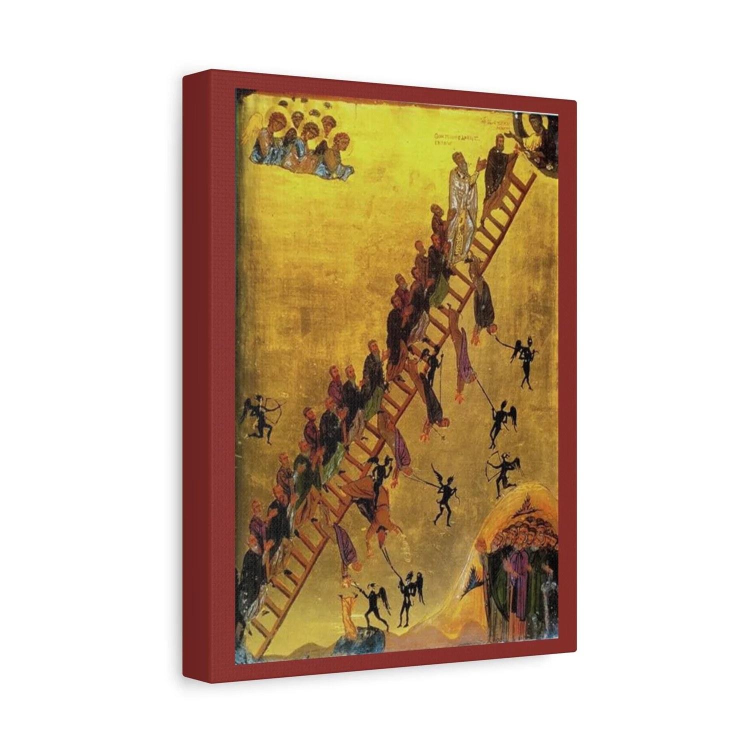 Ladder of Divine Ascent Canvas Icon