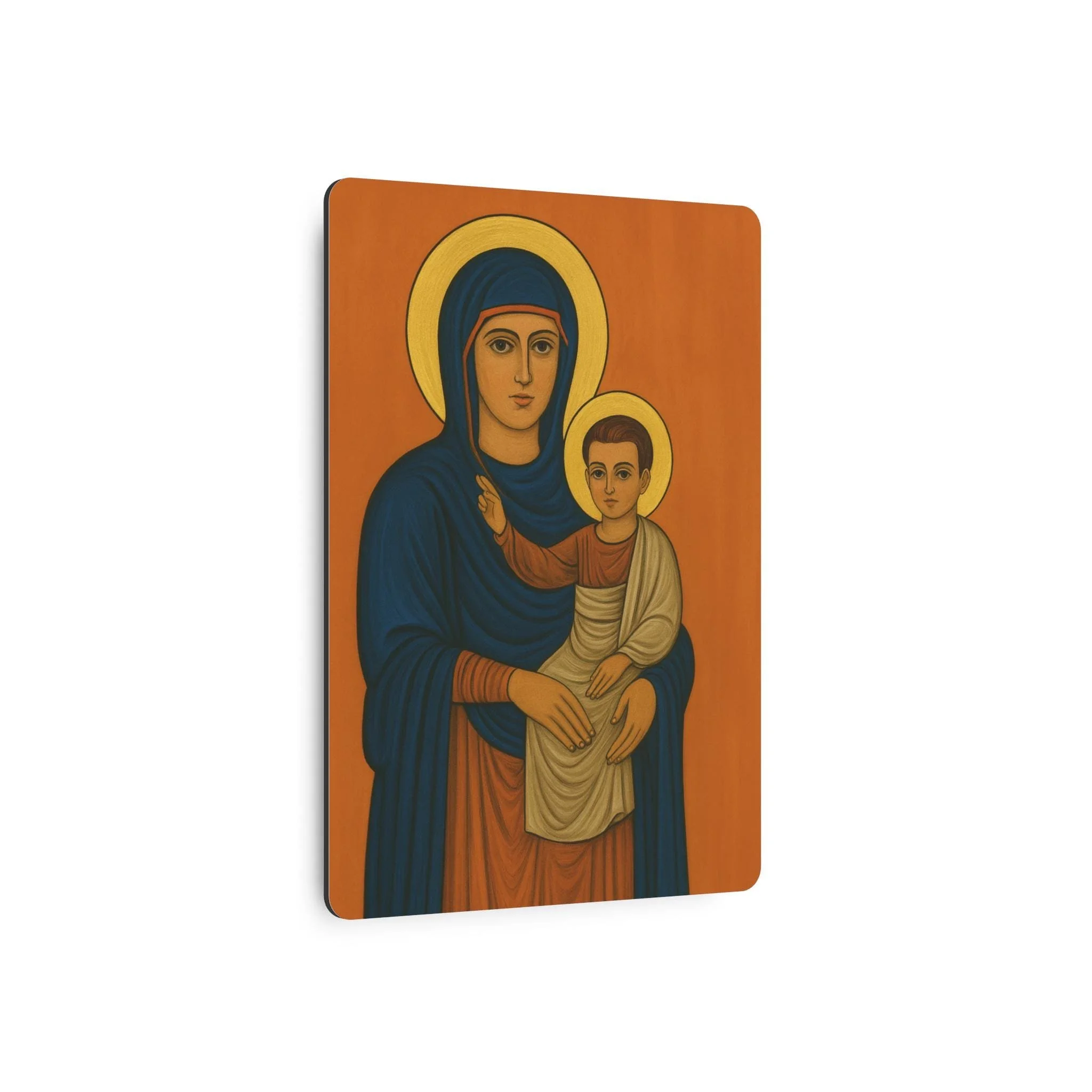 Our Lady of Elige Icon Canvas | Maronite Virgin Mary Art