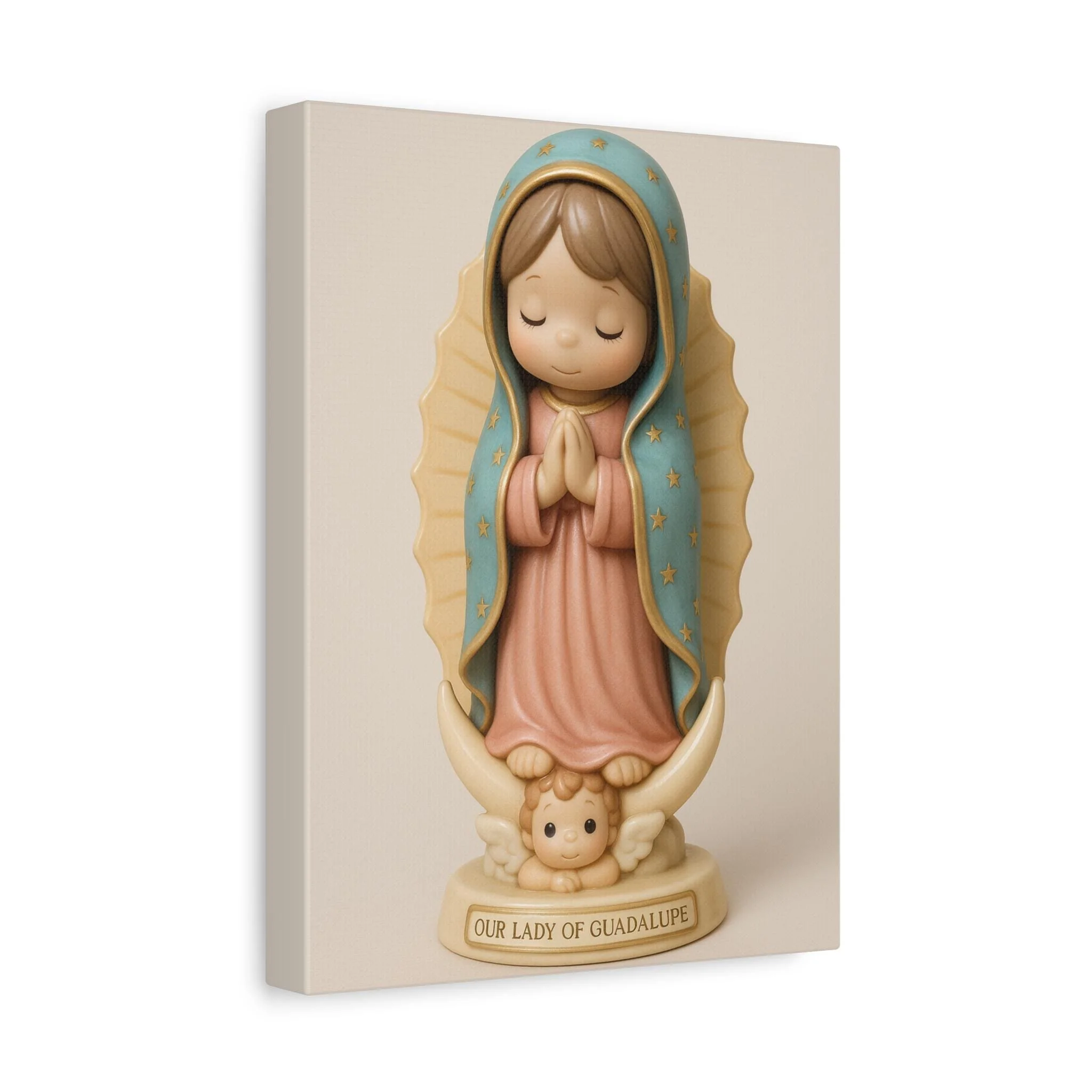 Our Lady of Guadalupe Canvas | Catholic Nursery Decor, Christian Gift