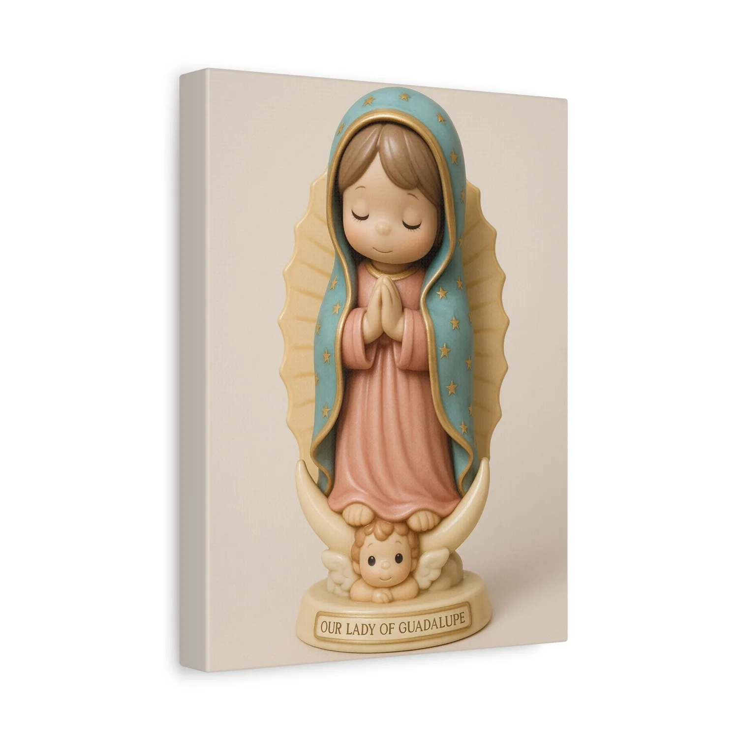 Our Lady of Guadalupe Canvas — Catholic Nursery Decor
