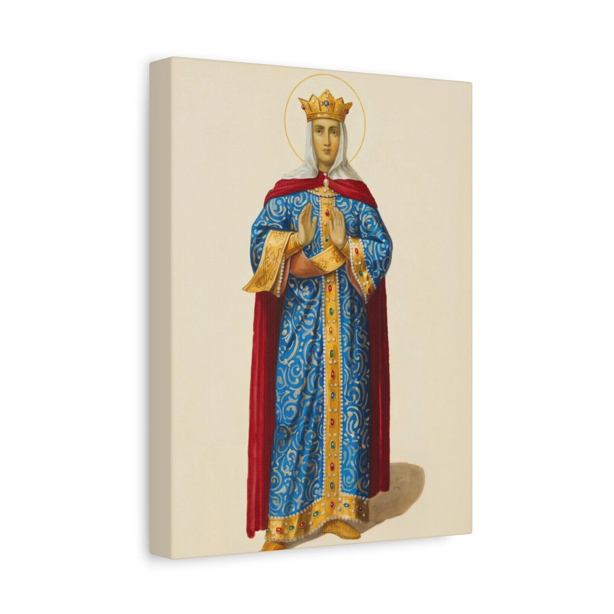 Saint Olga of Kiev Icon Canvas Print — Equal to the Apostles