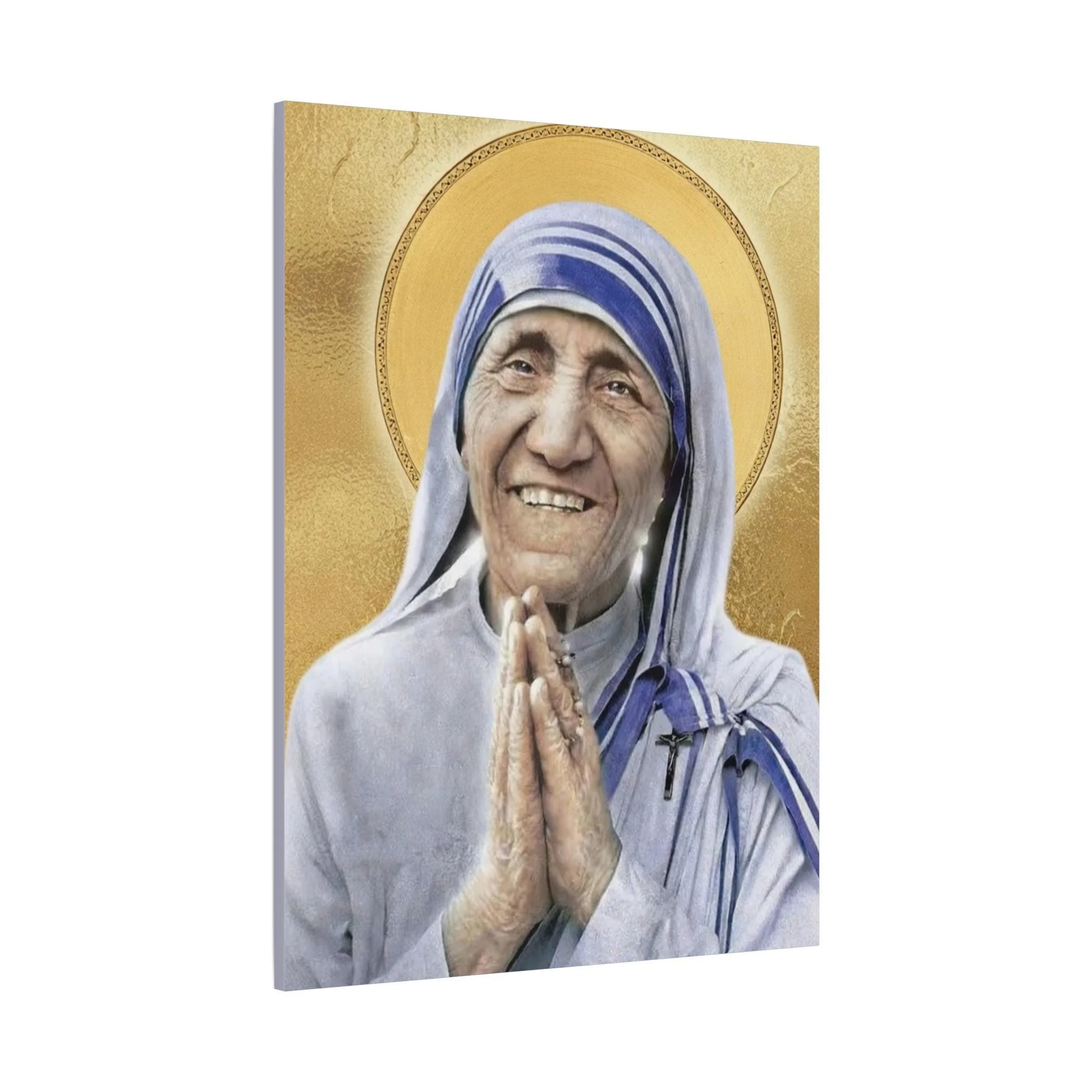 Saint Mother Teresa of Calcutta Canvas Icon