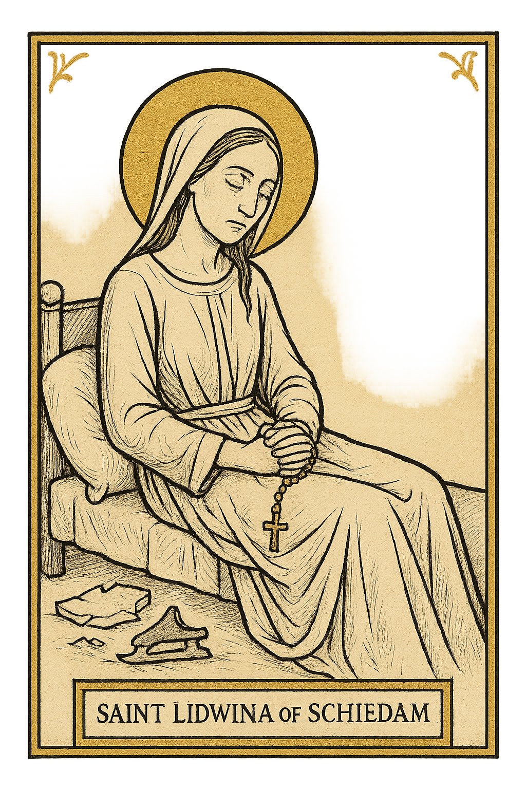 Saint Lidwina of Schiedam: Complete Life, Miracles &amp; Prayers | Patron Saint of Chronic Illness