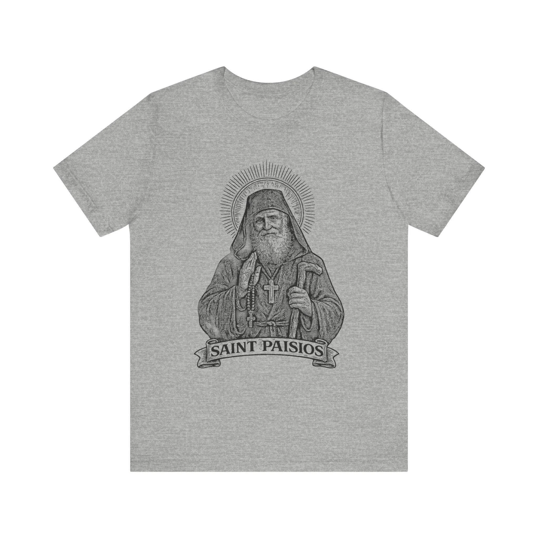 Saint Paisios of Mount Athos Orthodox Saint Eastern Monk Shirt