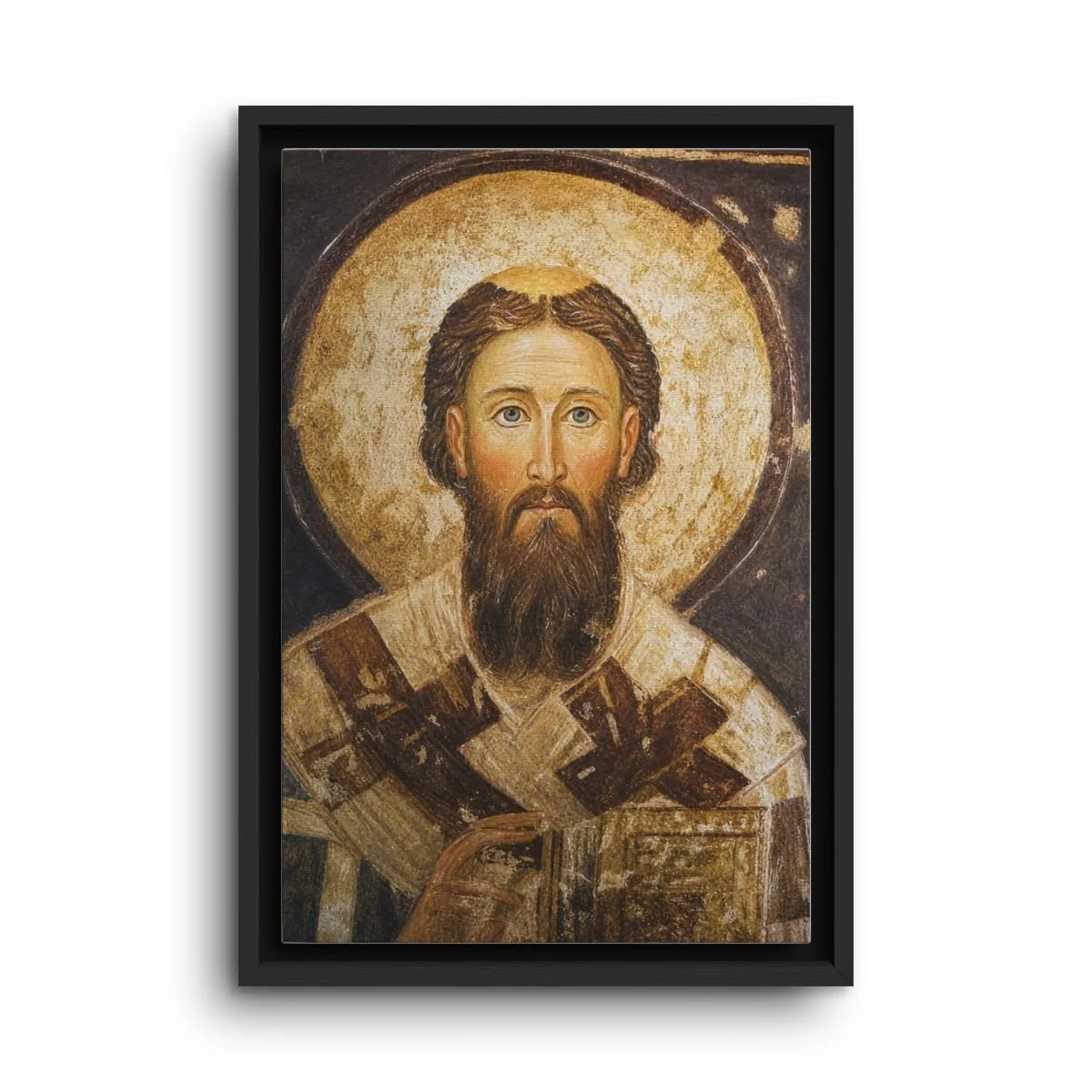 Saint Sava of Serbia framed canvas icon print