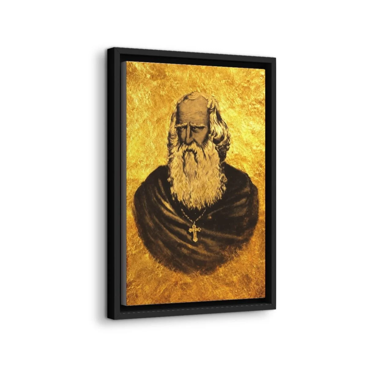 Saint Nerses the Great icon on gallery-wrapped canvas, product photo 2