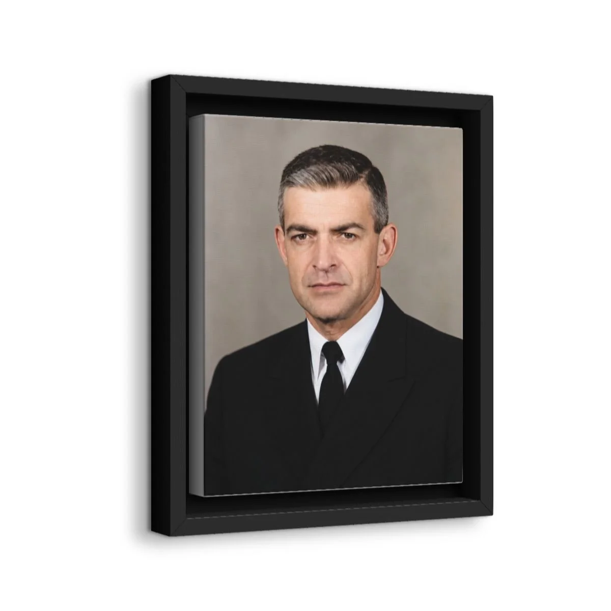 Servant of God Vincent Robert Capodanno icon on gallery-wrapped canvas, product photo 2