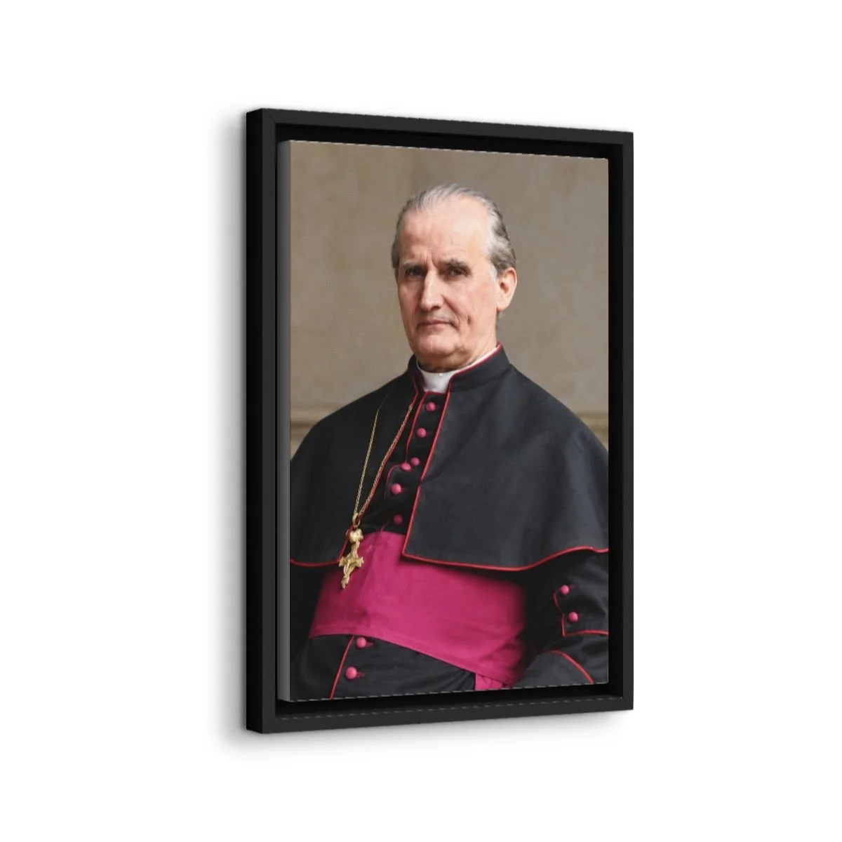Venerable Nelson Baker icon on gallery-wrapped canvas, product photo 2