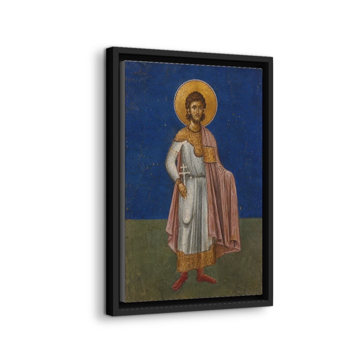 Saint Gordius icon on gallery-wrapped canvas, product photo 2