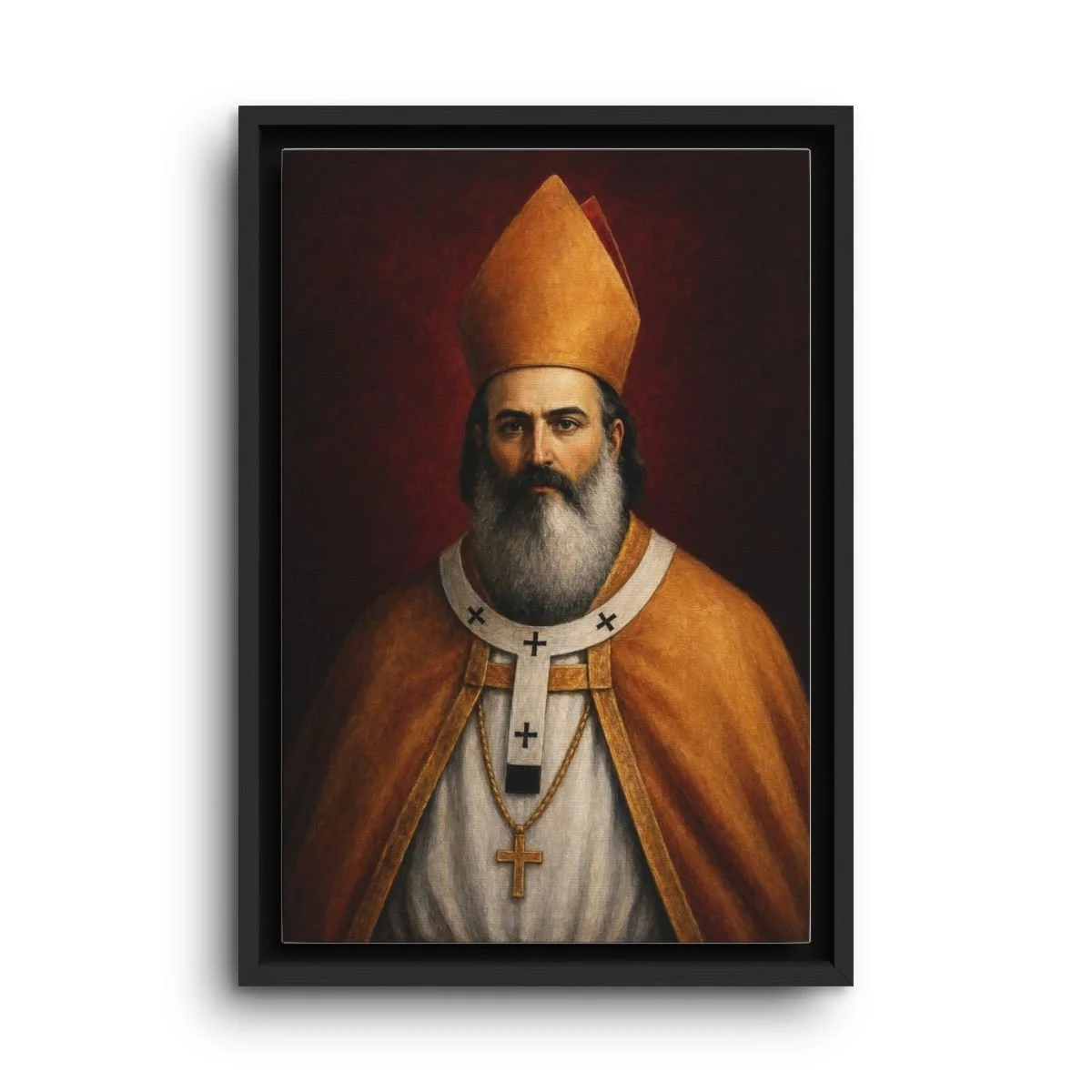 Blessed Estephan El Douaihy framed canvas icon print
