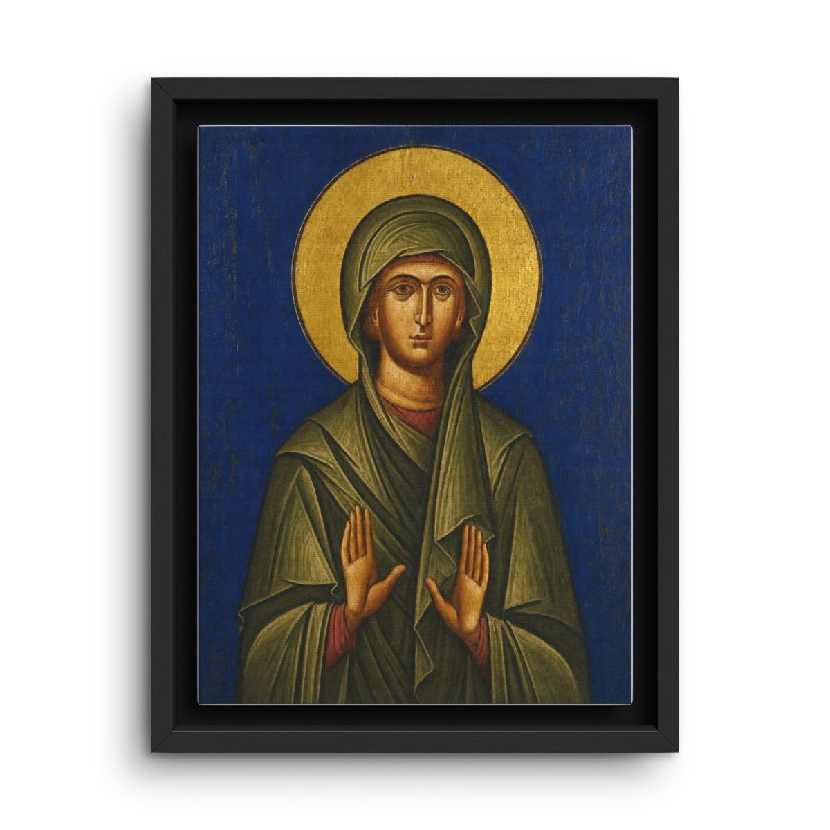 Saint Pelagia the Actress framed canvas icon print