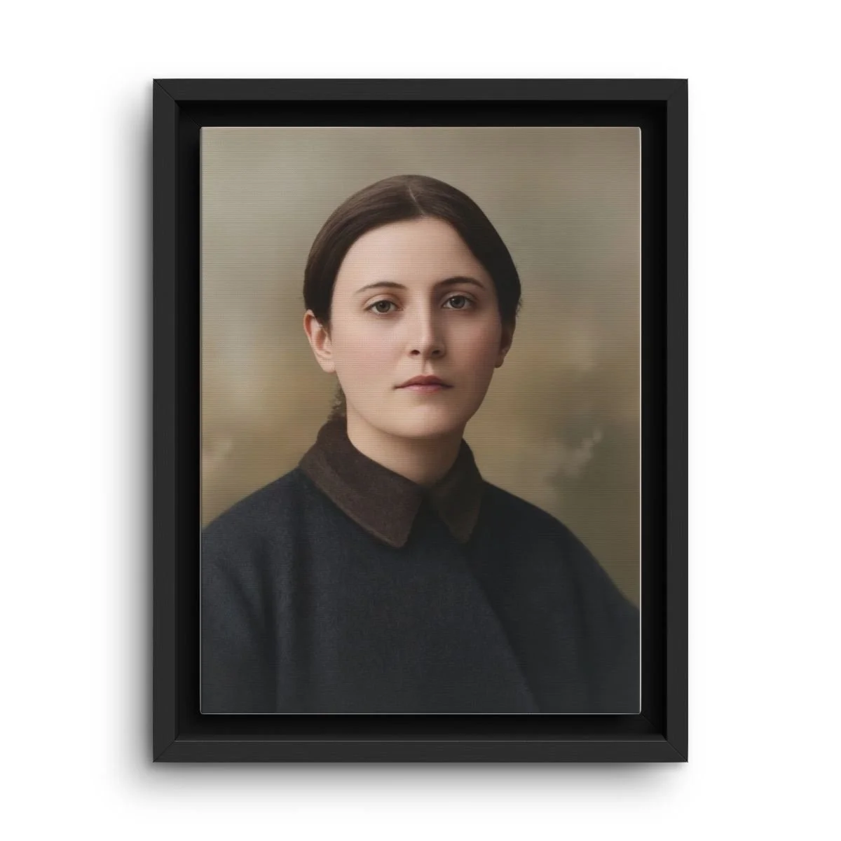 Saint Gemma Galgani framed canvas icon print