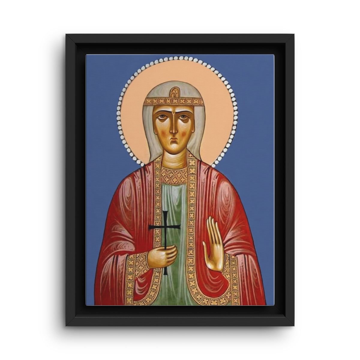 Saint Shushanik framed canvas icon print