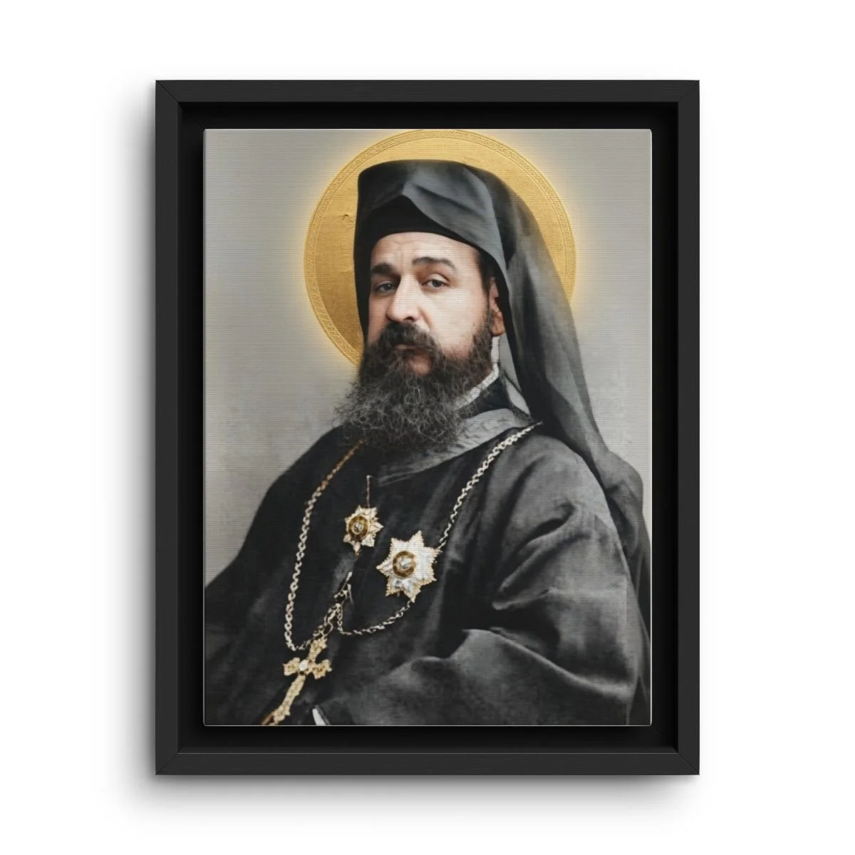 Saint Ignatius Maloyan framed canvas icon print