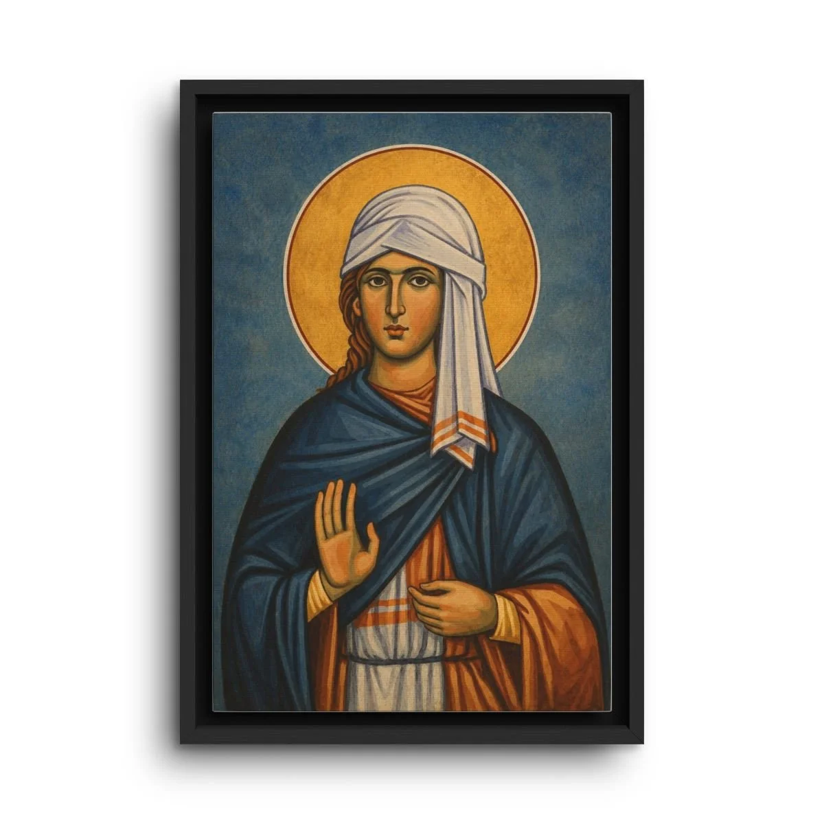 Isidora of Tabenna framed canvas icon print