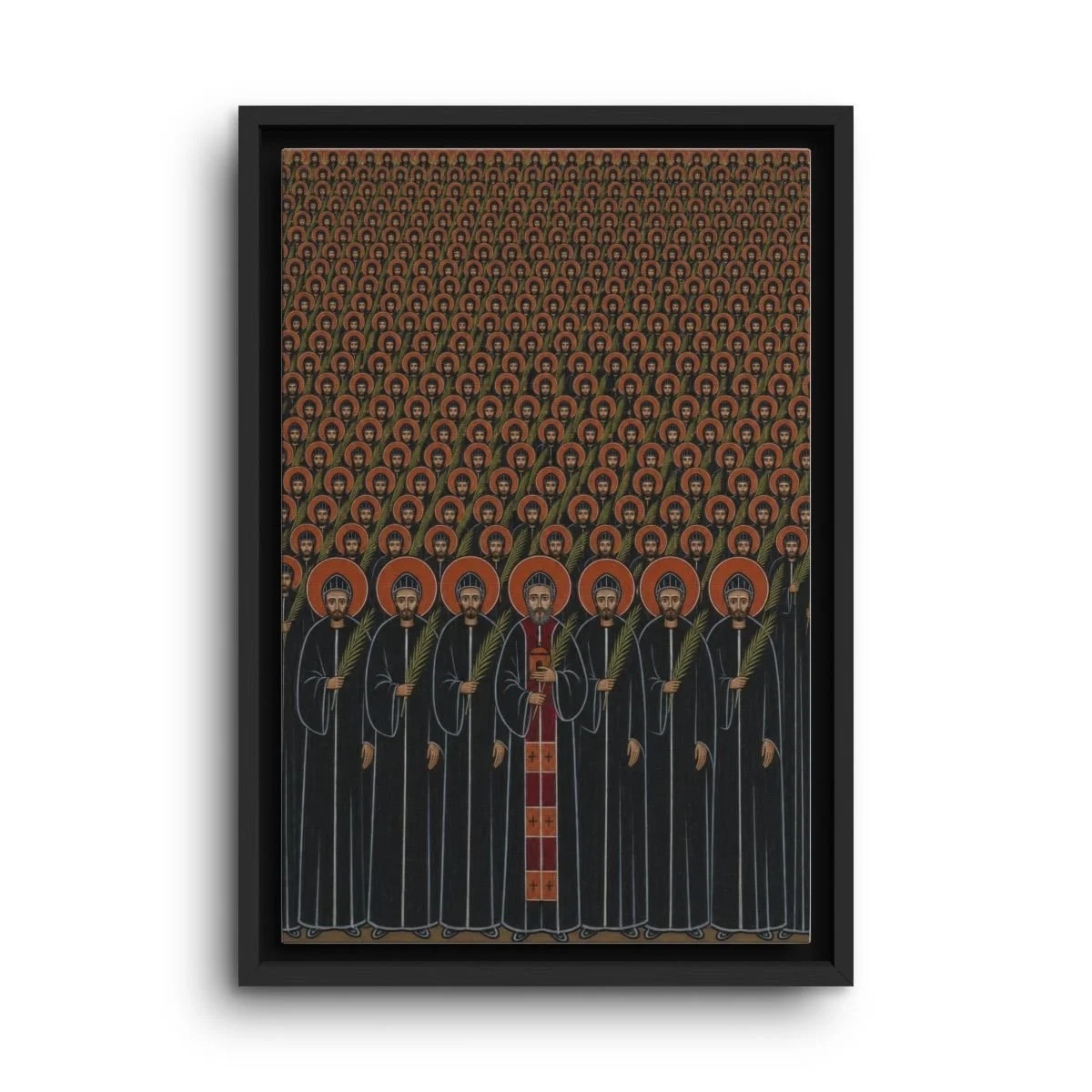 350 Maronite Martyrs framed canvas icon print