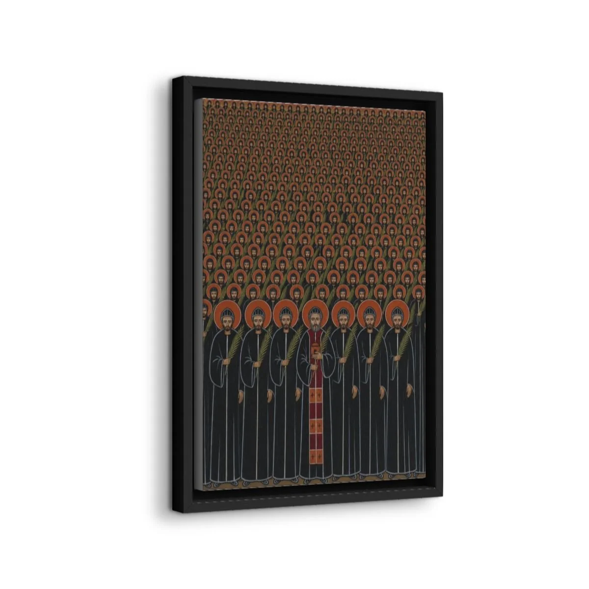 350 Maronite Martyrs icon on gallery-wrapped canvas, product photo 2