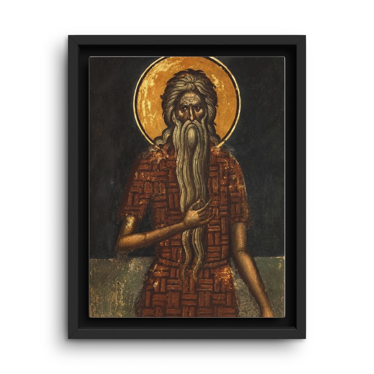 Saint Paul of Thebes framed canvas icon print