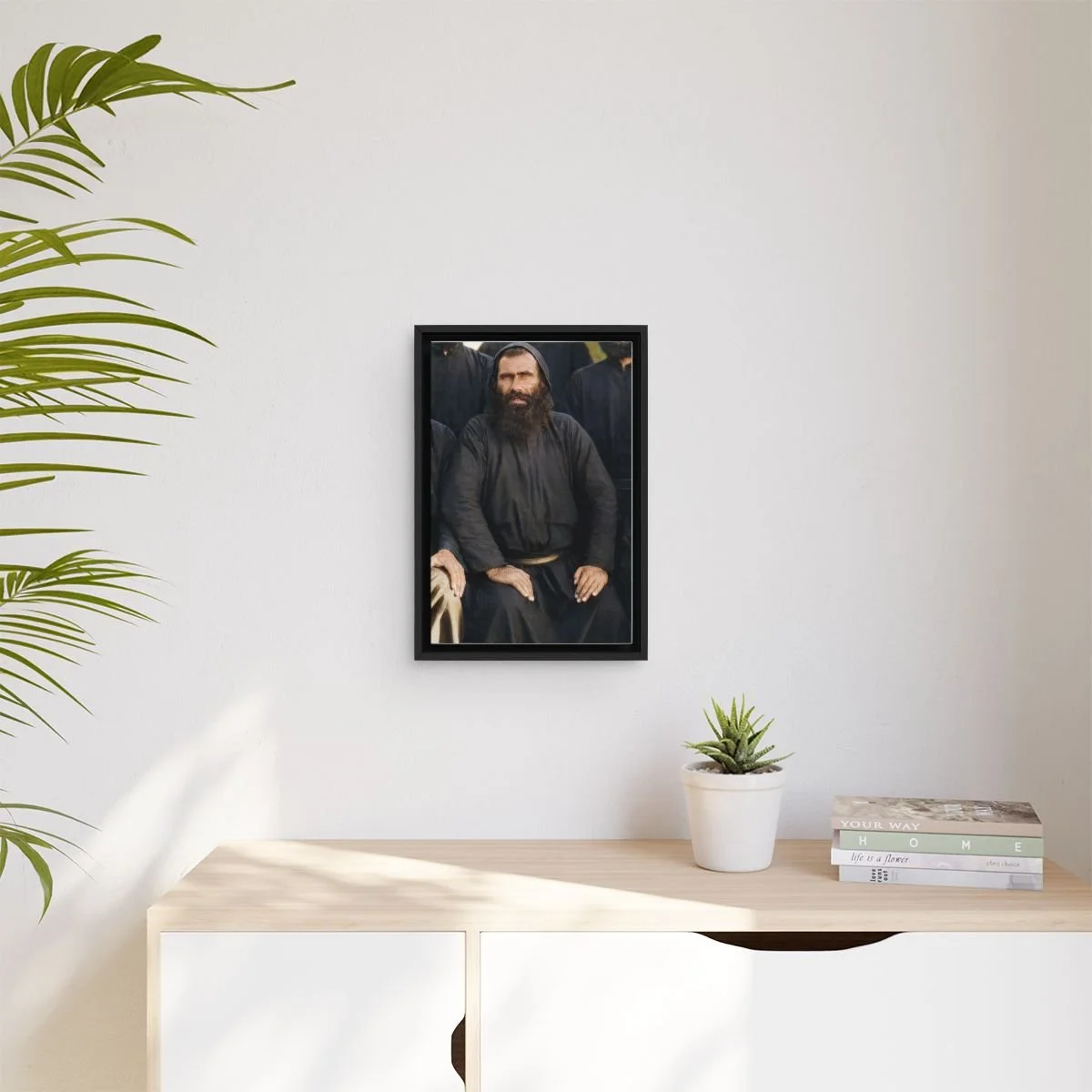 Blessed Estephan Nehme icon on gallery-wrapped canvas, product photo 3