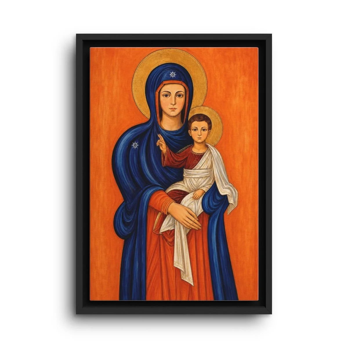 Our Lady of Elige framed canvas icon print