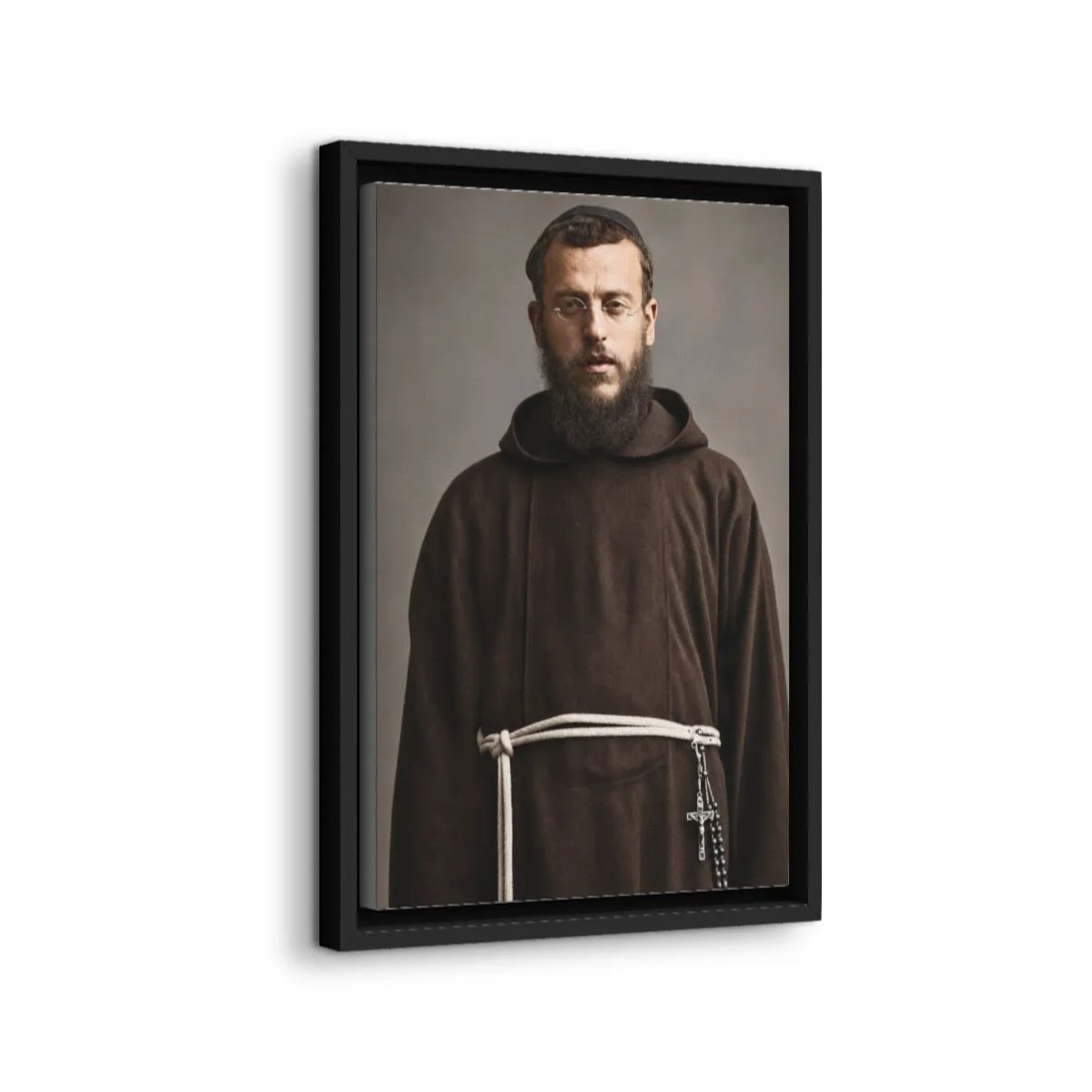 Blessed Thomas Saleh icon on gallery-wrapped canvas, product photo 2