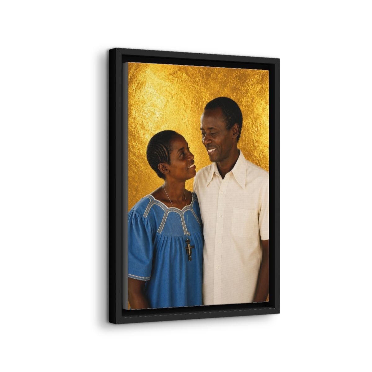 Cyprien Rugamba & Daphrose Rugamba icon on gallery-wrapped canvas, product photo 2