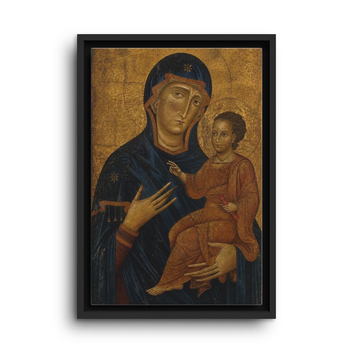 Hodegetria Icon of the Mother of God framed canvas icon print