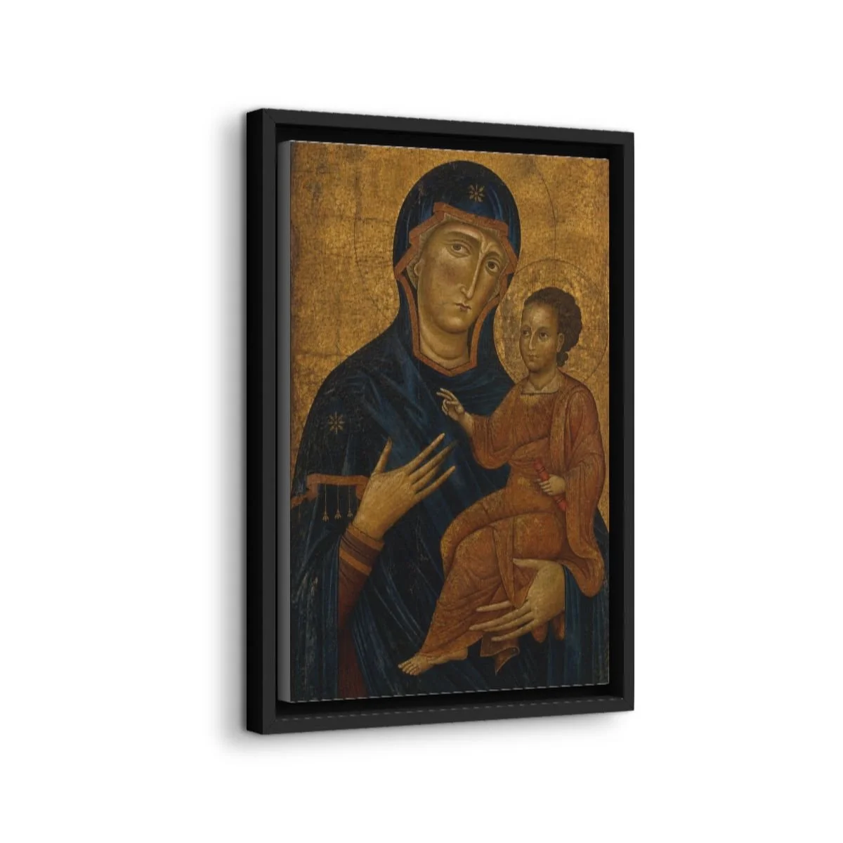 Hodegetria Icon of the Mother of God icon on gallery-wrapped canvas, product photo 2