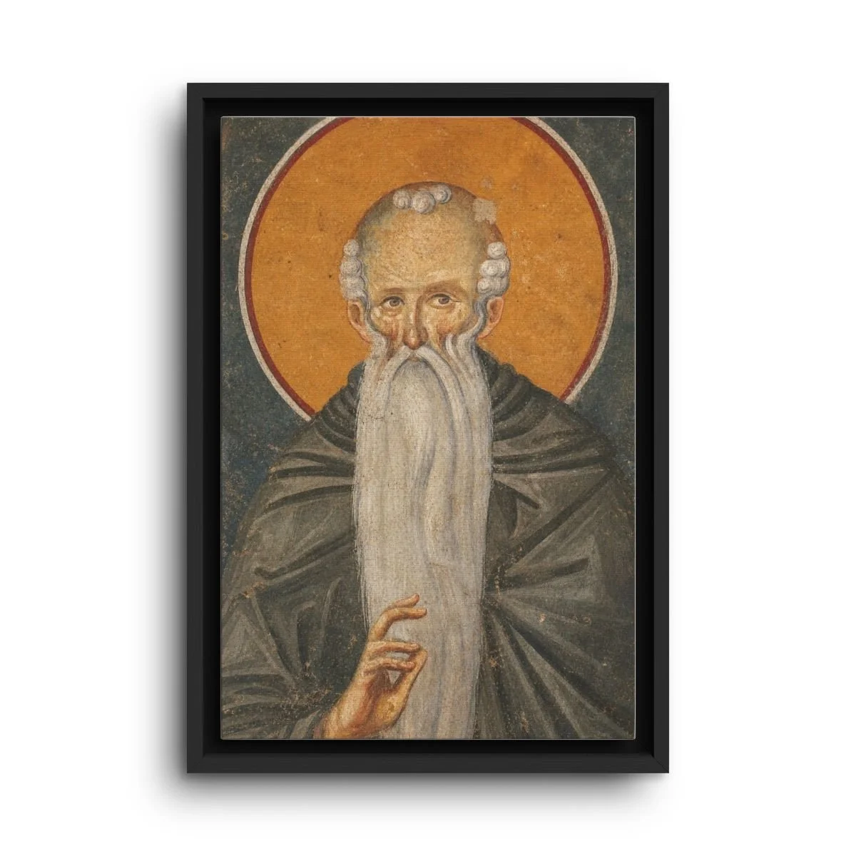 Saint Euthymius the Great framed canvas icon print