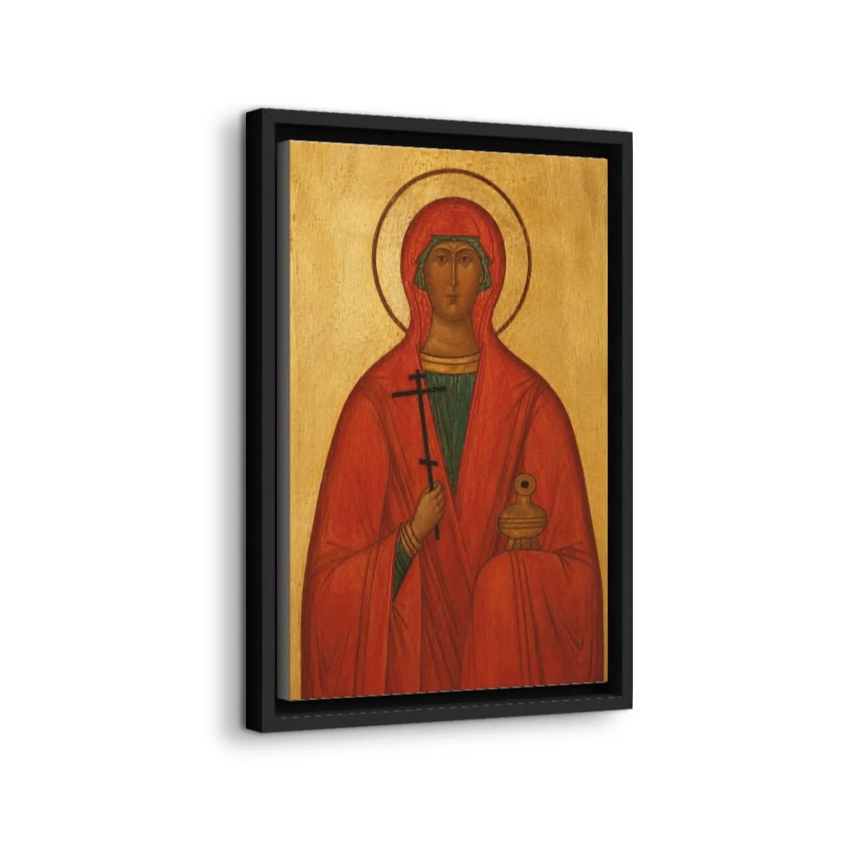Saint Paraskeva Petka icon on gallery-wrapped canvas, product photo 2