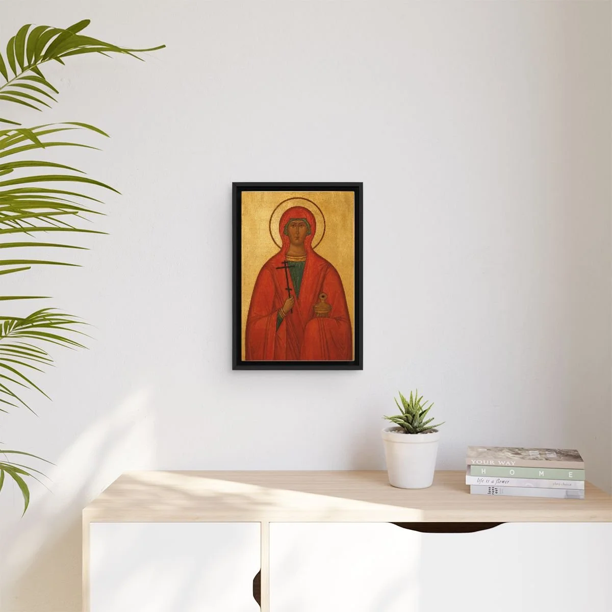 Saint Paraskeva Petka icon on gallery-wrapped canvas, product photo 3