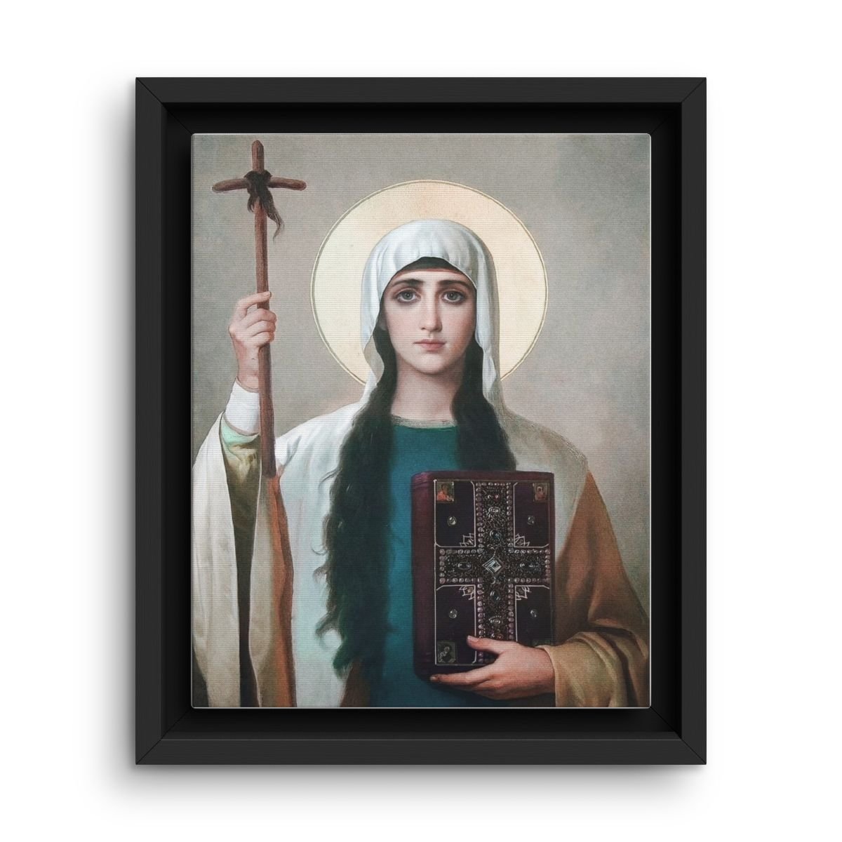Nina of Georgia framed canvas icon print
