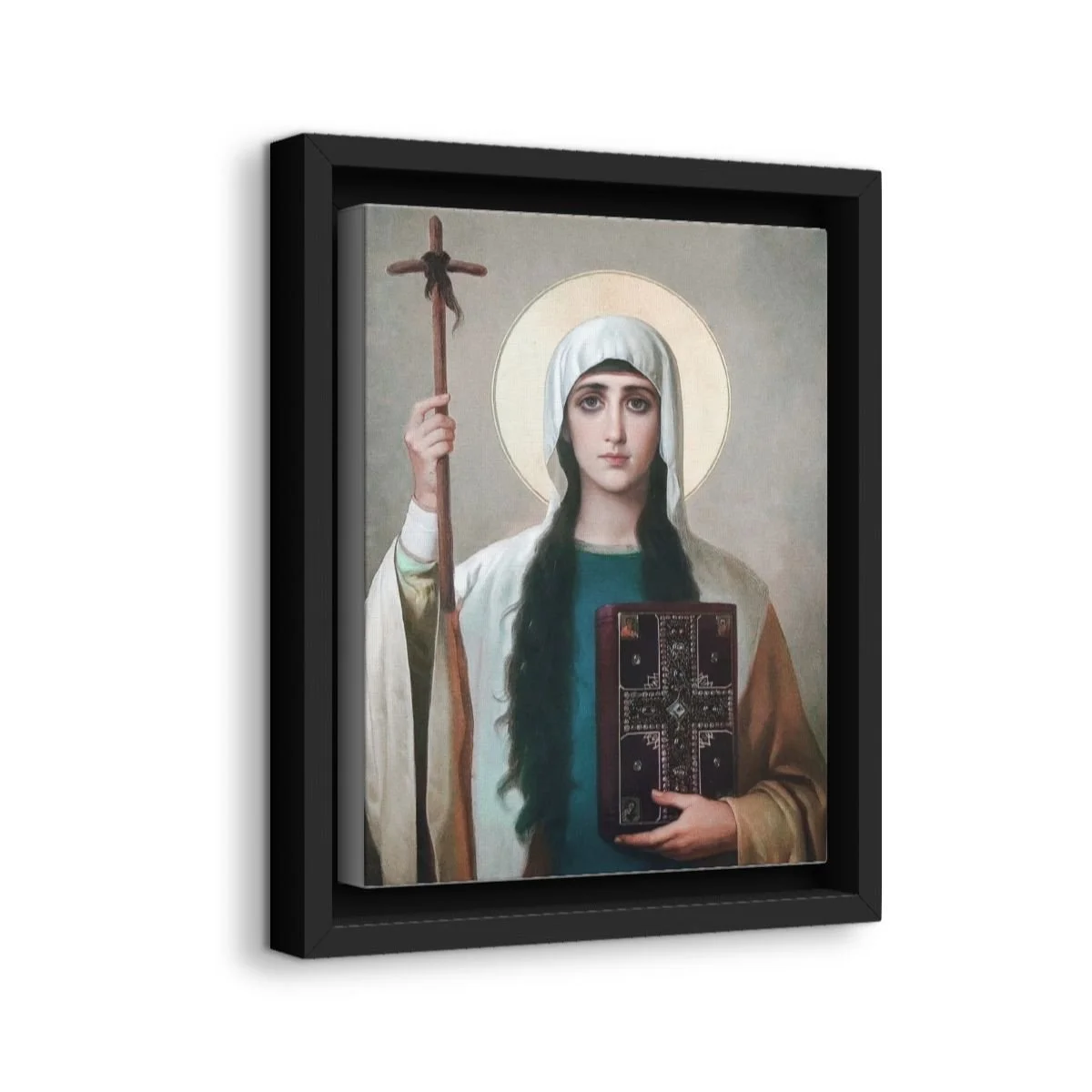 Nina of Georgia icon on gallery-wrapped canvas, product photo 2
