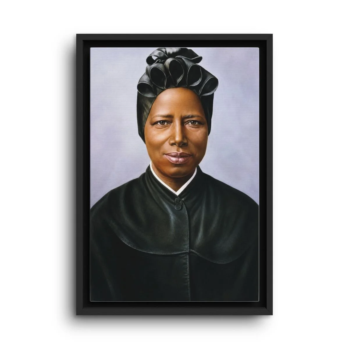 Saint Josephine Bakhita framed canvas icon print