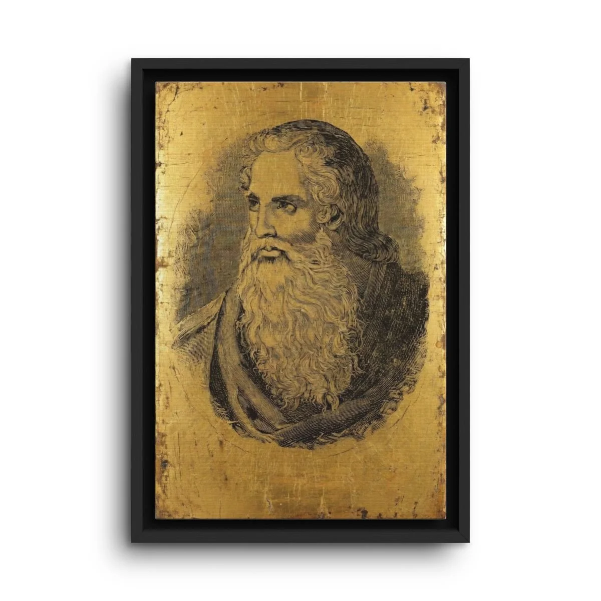Saint Movses Khorenatsi framed canvas icon print