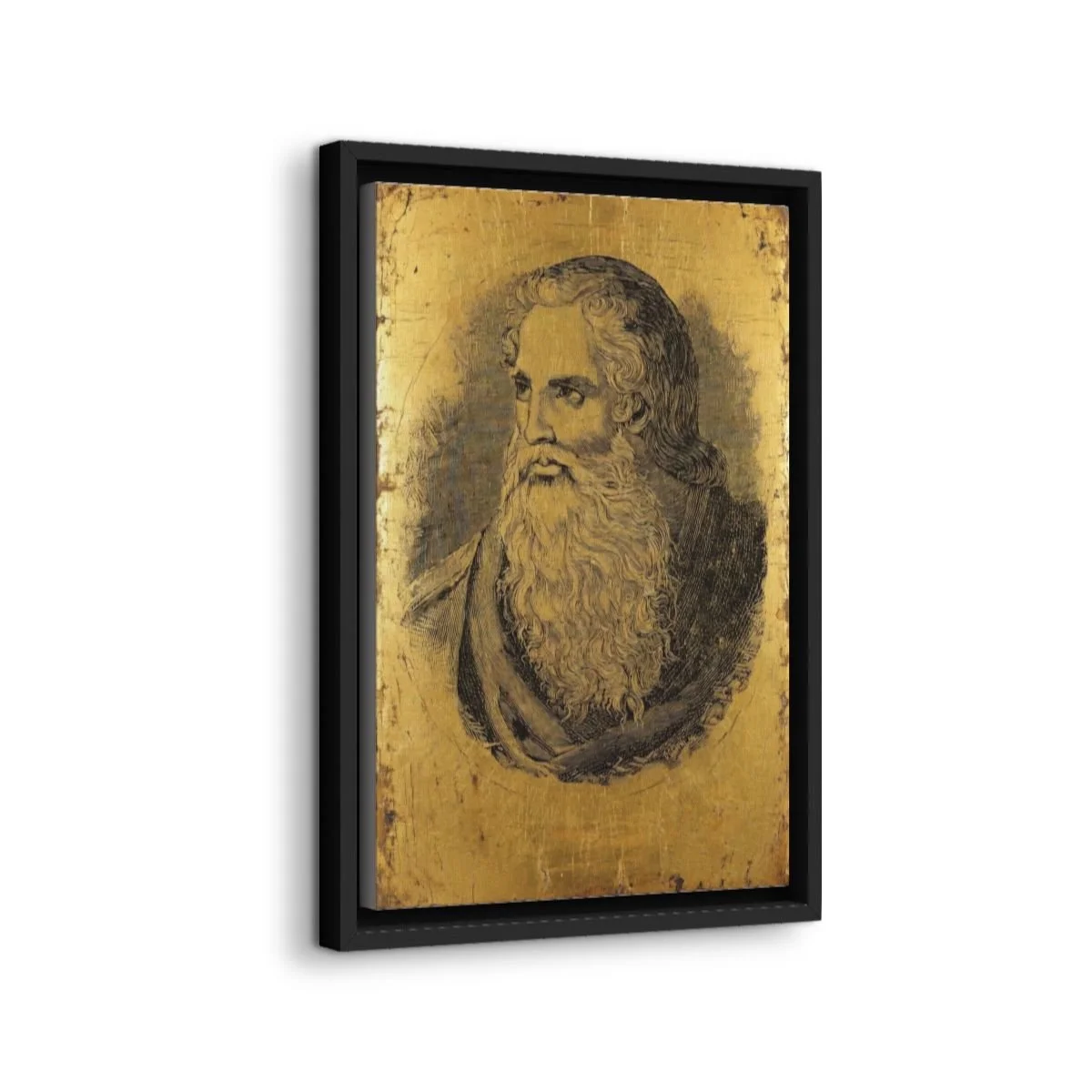 Saint Movses Khorenatsi icon on gallery-wrapped canvas, product photo 2