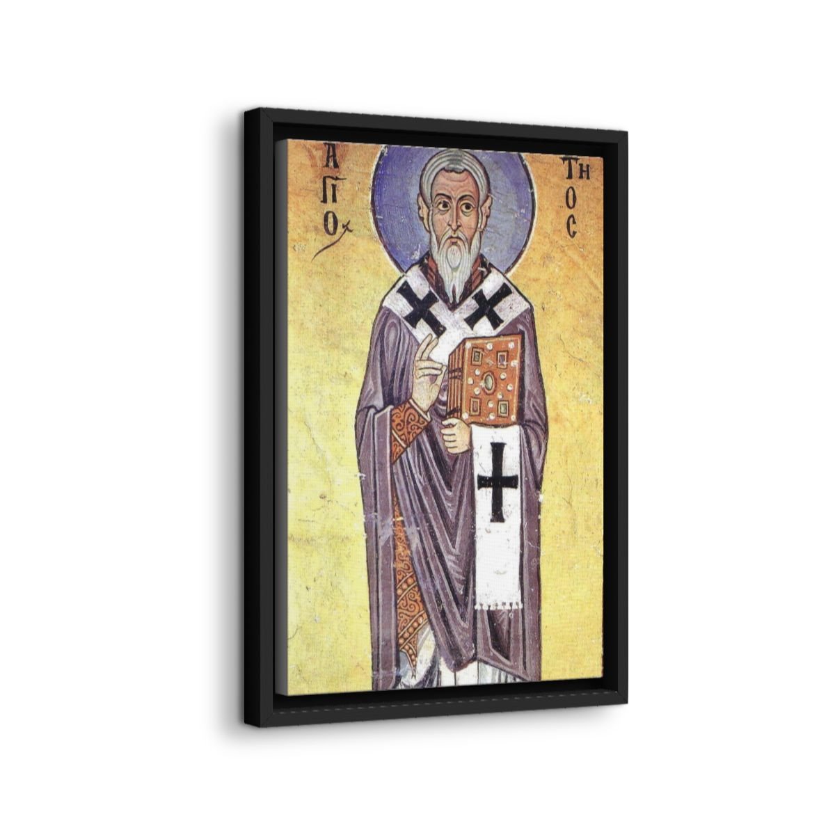Ignatius of Antioch (Mor Ignatius Nurono) icon on gallery-wrapped canvas, product photo 2