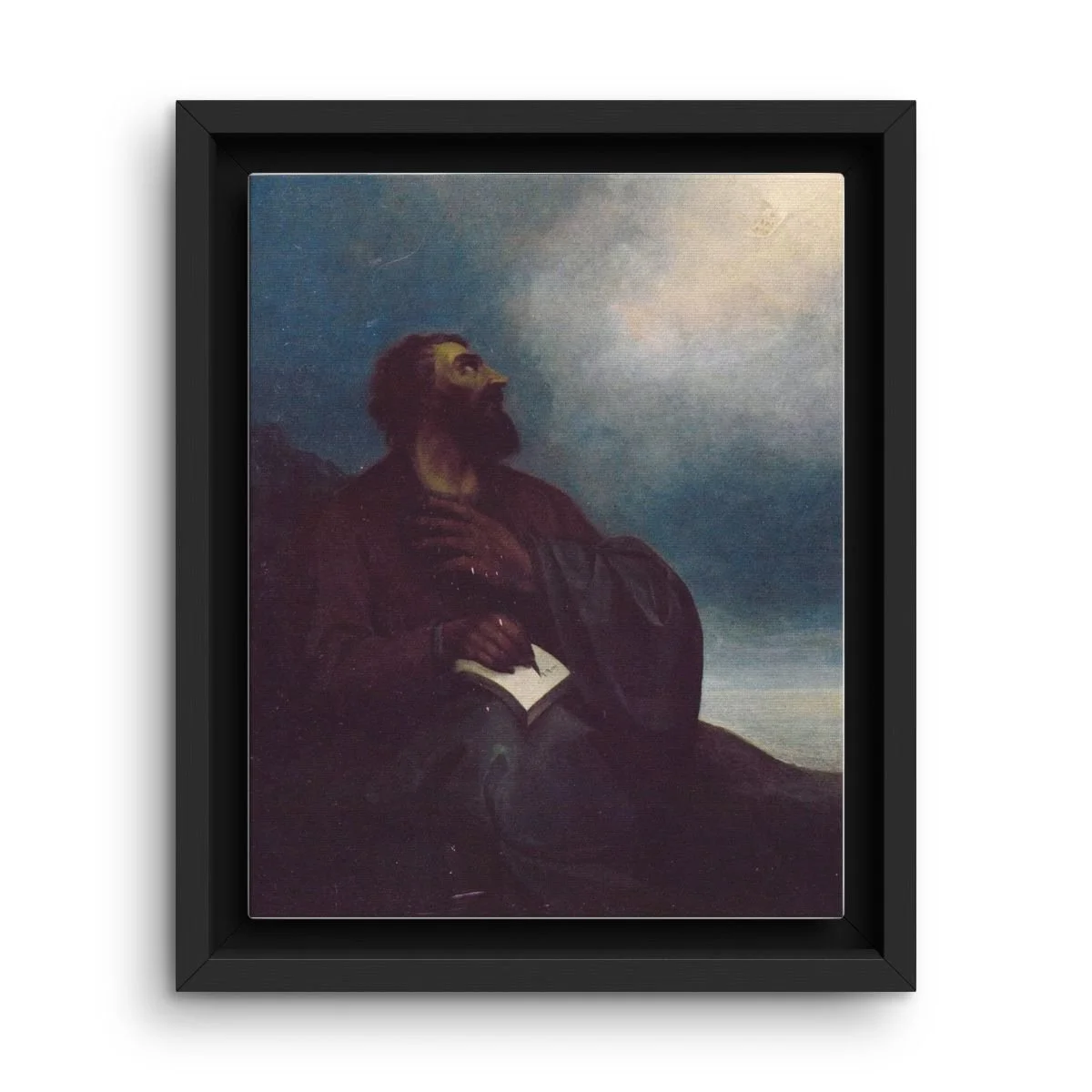 Saint Mesrob Mashtots framed canvas icon print