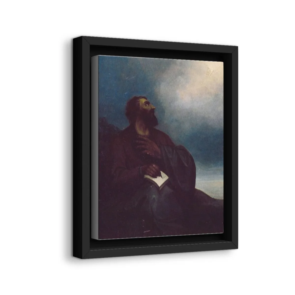 Saint Mesrob Mashtots icon on gallery-wrapped canvas, product photo 2