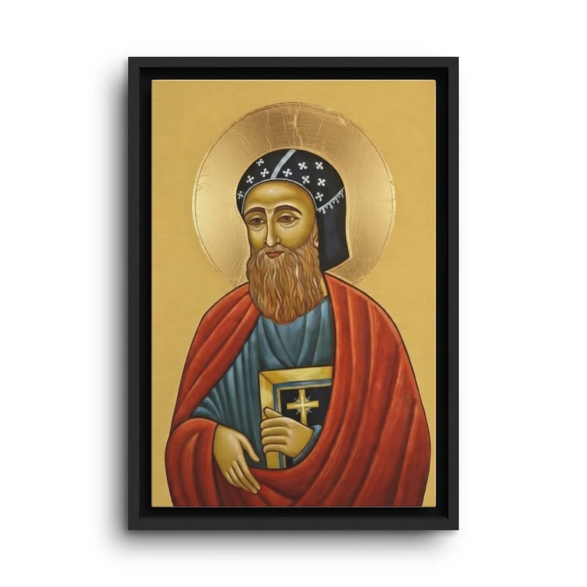 Saint Jacob (Mor Yaqub) Baradaeus framed canvas icon print