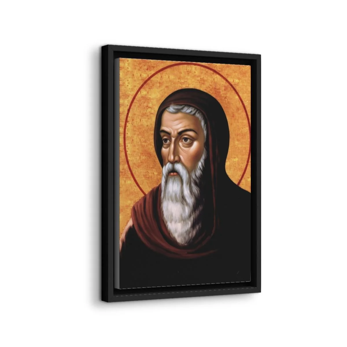 Saint Athanasius of Alexandria icon on gallery-wrapped canvas, product photo 2