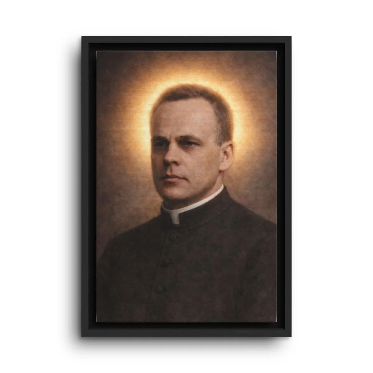 Blessed Mieczysław Bohatkiewicz framed canvas icon print