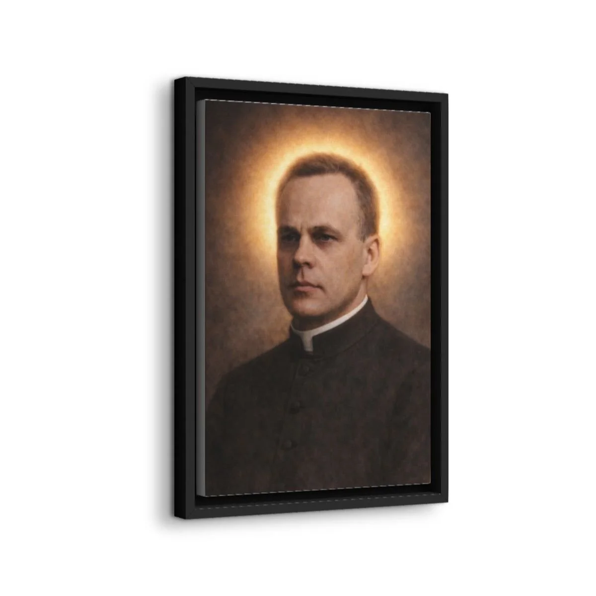 Blessed Mieczysław Bohatkiewicz icon on gallery-wrapped canvas, product photo 2