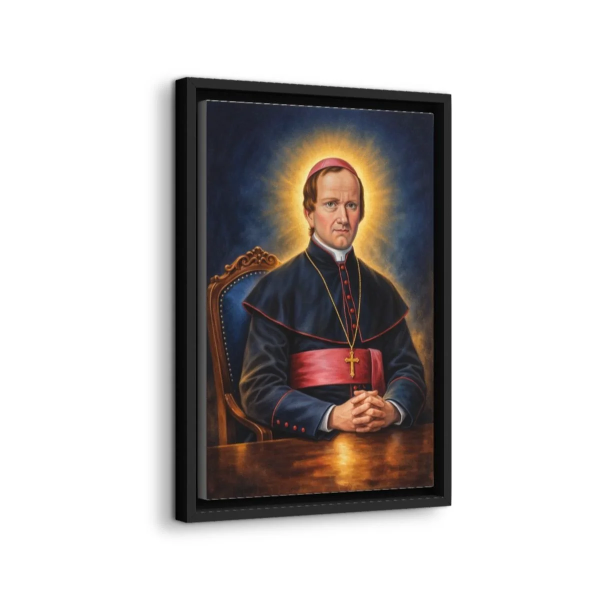 Father Anton Niemancewicz icon on gallery-wrapped canvas, product photo 2