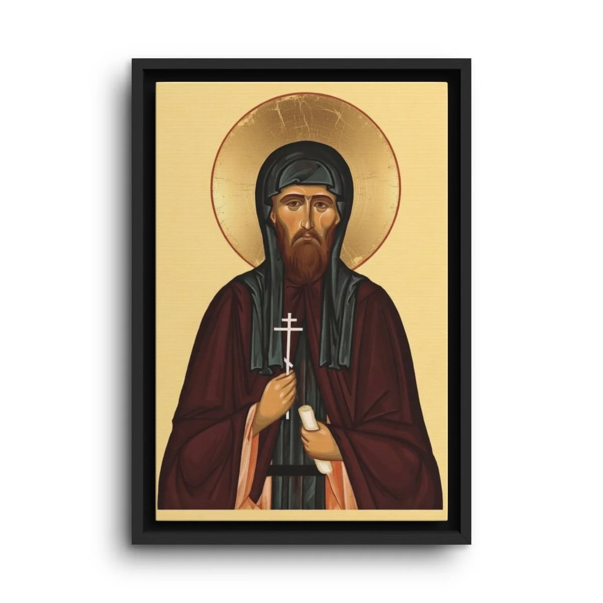 Saint Athanasius of Brest framed canvas icon print