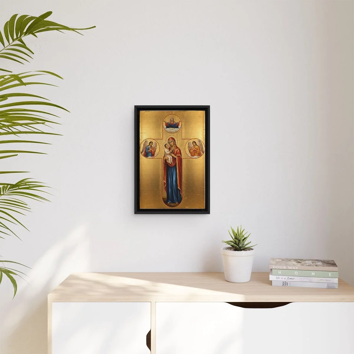 The Kupyatitskaya Icon of the Mother of God icon on gallery-wrapped canvas, product photo 3