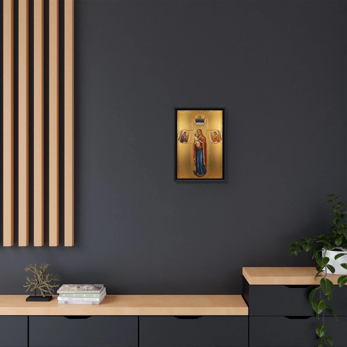 The Kupyatitskaya Icon of the Mother of God icon on gallery-wrapped canvas, product photo 4