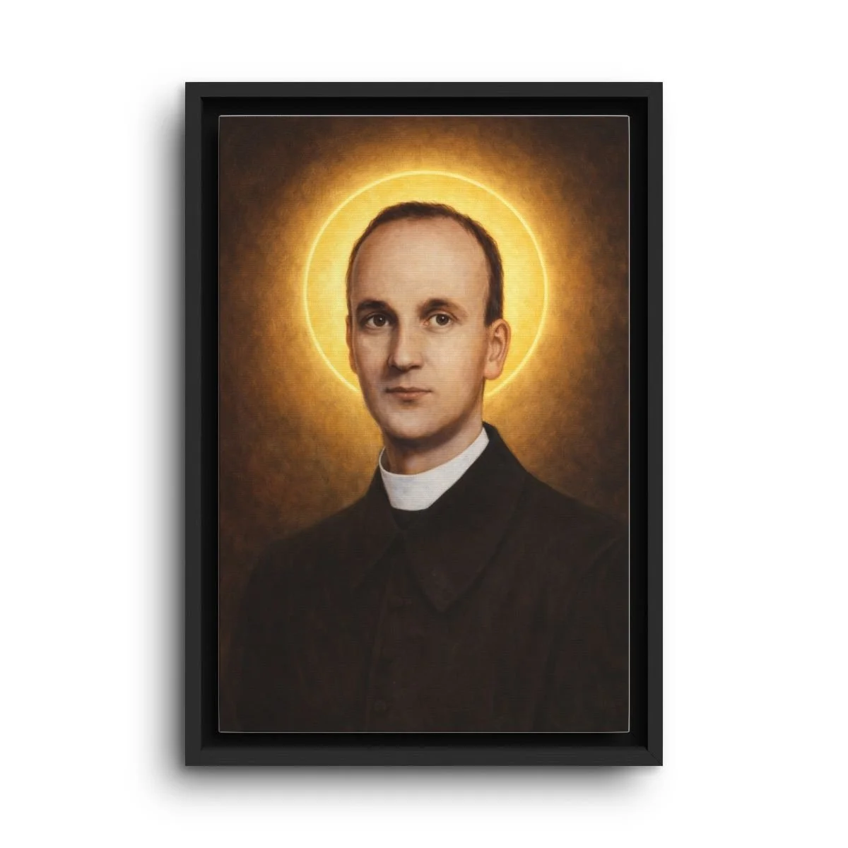 Blessed Marian Skrzypczak framed canvas icon print